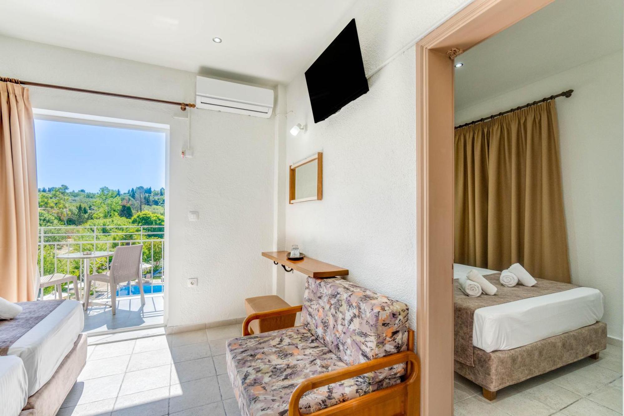 Angela Hotel & Apartments Gouvia Luaran gambar